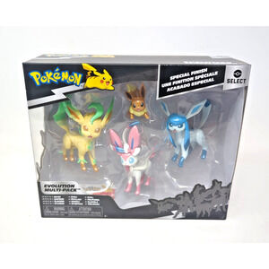 BRAND NEW Pokémon Select Evolution Multipack Eevee/Sylveon/Glaceon/Leafeon Rare